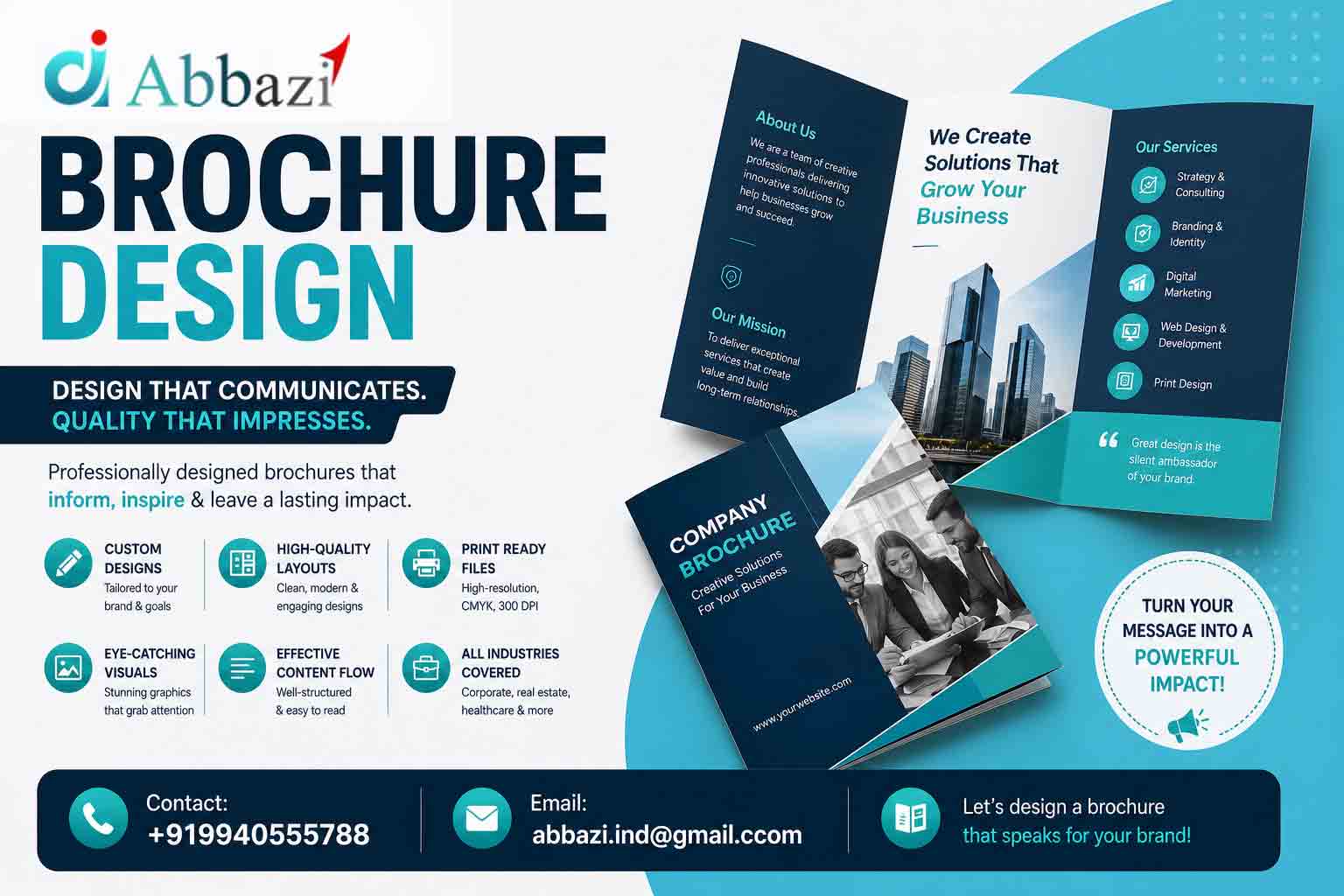 Brochure design